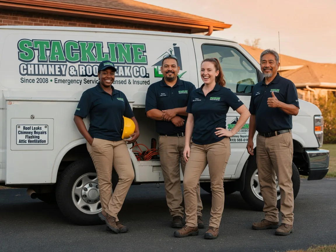Chimney flashing repair company in Grulla, TX
